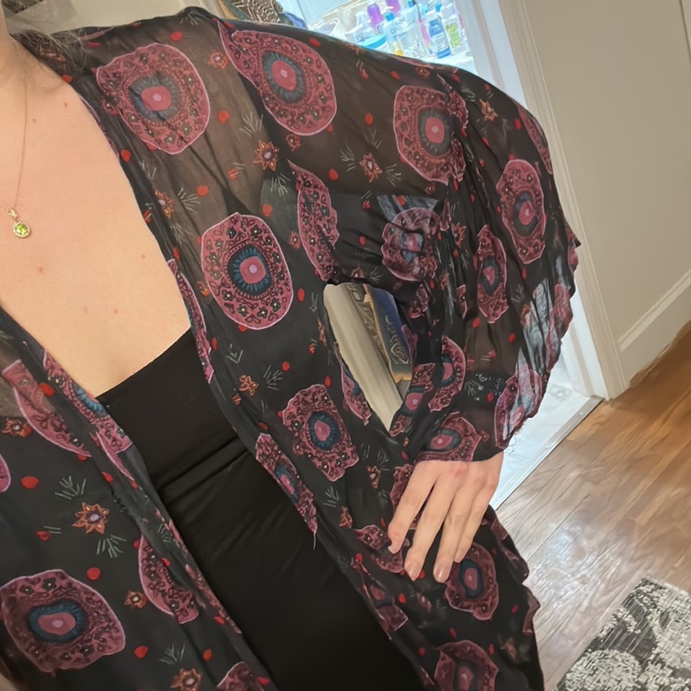 Natural life kimono